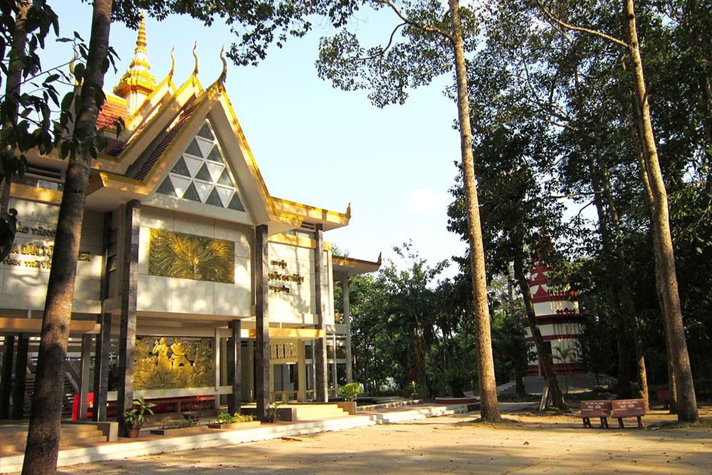 Bâtiment du musée de la culture khmère de Soc Trang