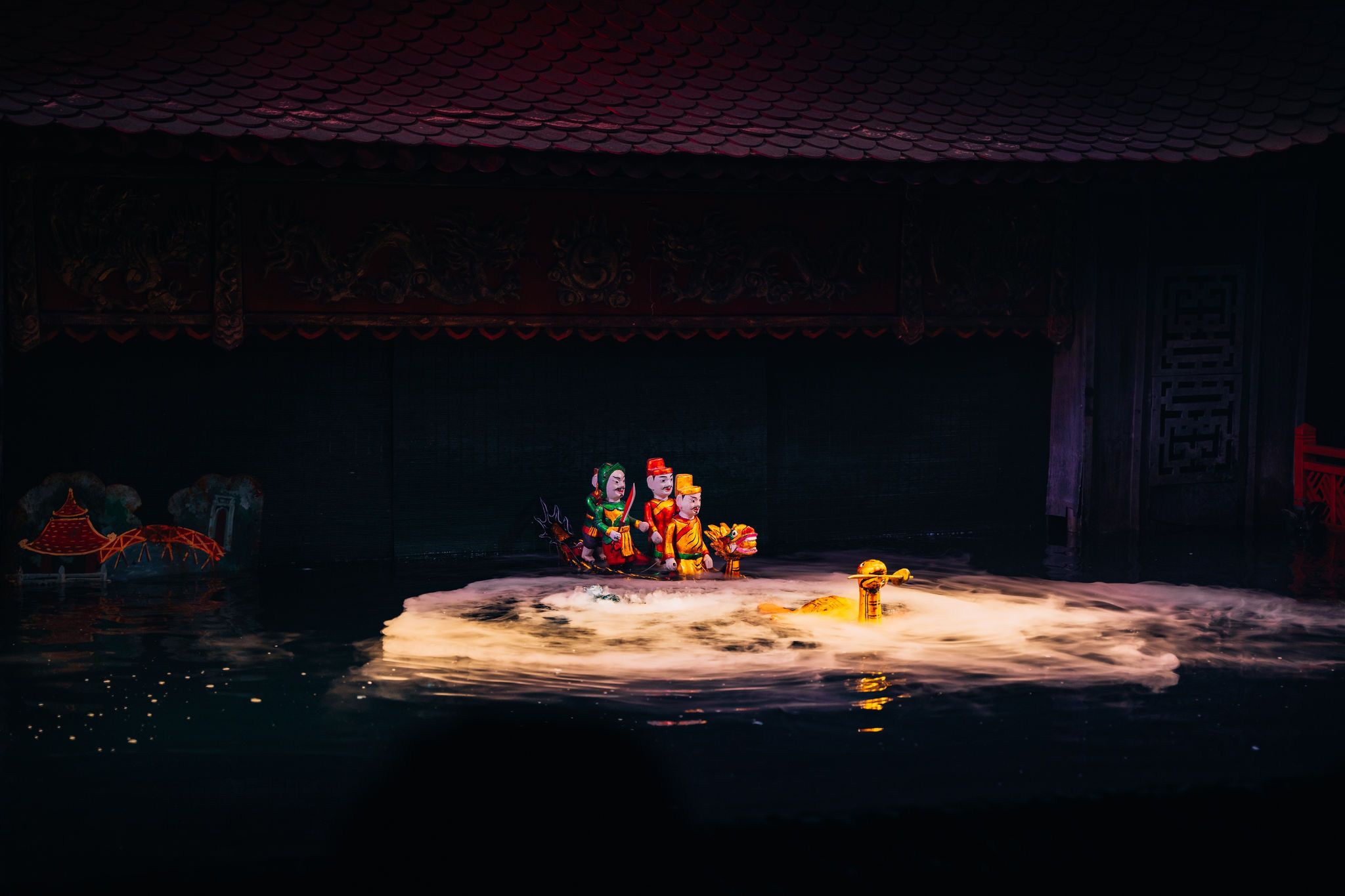 Légende de la tortue dorée du lac Hoan Kiem reconstituée en spectacle