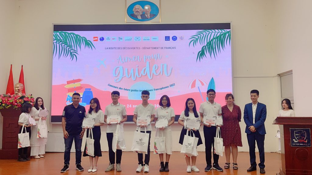Finale du 2e concours des jeunes guides touristiques francophones « Aimer pour guider »