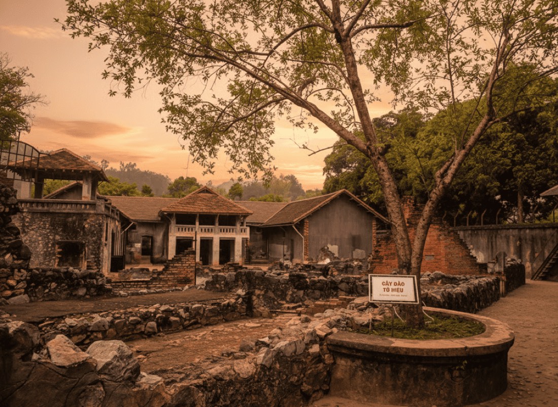 Vestiges de l’ancienne prison de Son La