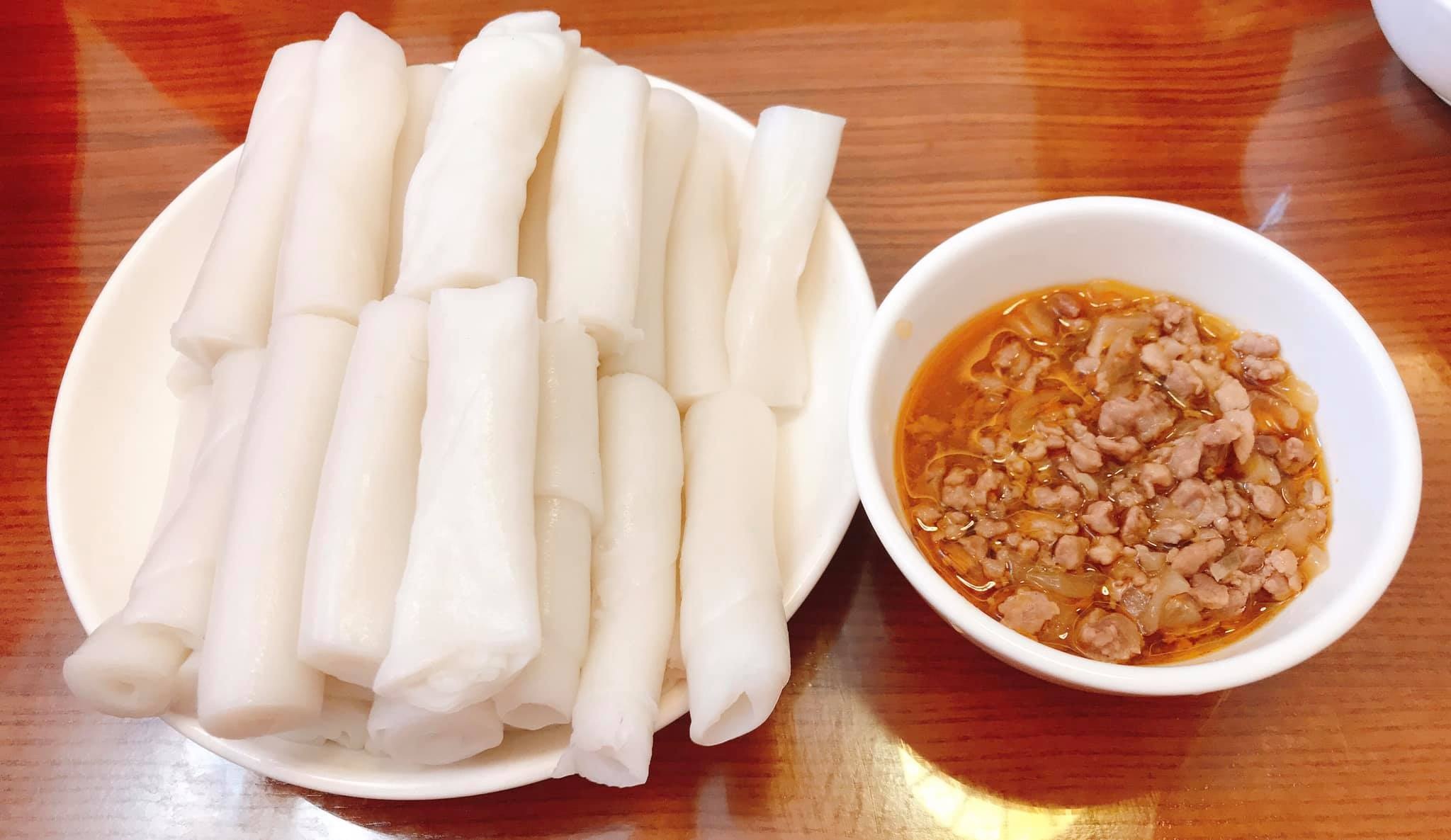 Banh gat gu de Tien Yen accompagné de sa sauce