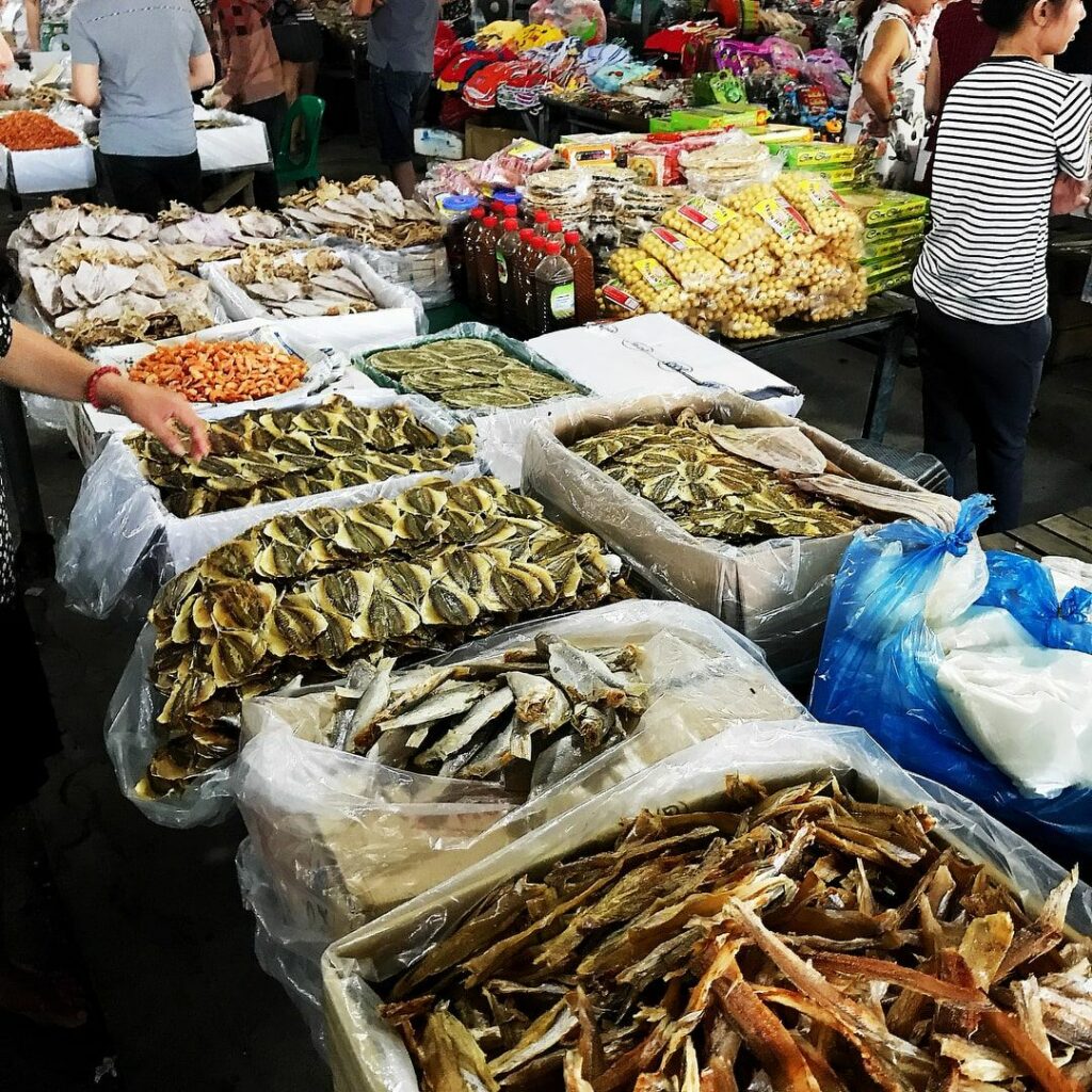 Marché de halong